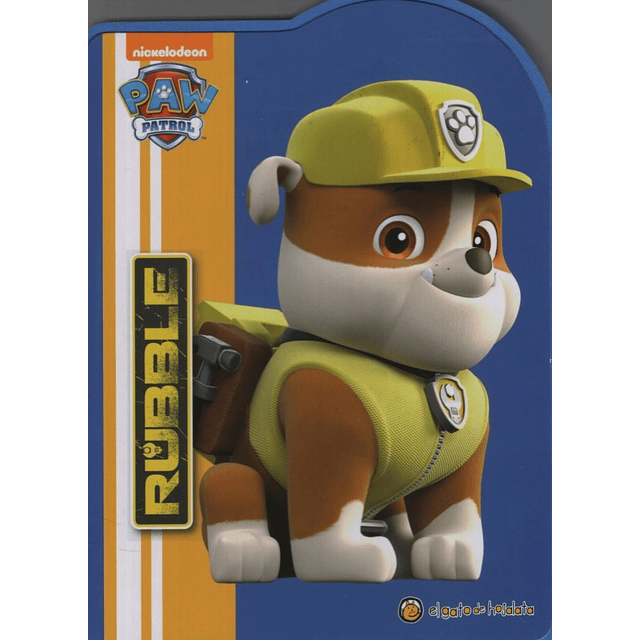 Rubble Paw Patrol Libro De Goma Eva