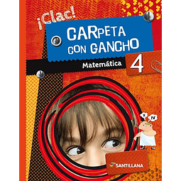 Carpeta Con Gancho 4 Matematica 4 Clac