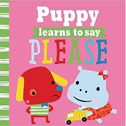 Puppy Learns To Say Please