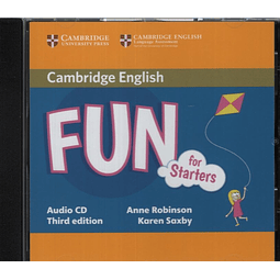 Fun For Starters 3rd edition Audio Cd