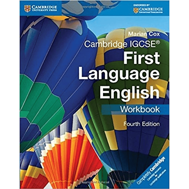 Cambridge Igcse First Language English 4th edition Workb