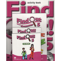 Find Out! 5 Workbook Pack songs Audio Cd + Cd rom 