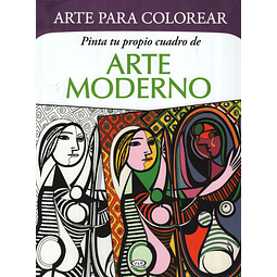 Pinta Tu Propio Cuadro De Arte Moderno Arte Para Colorear