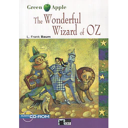 The Wonderful Wizard Of Oz + Audio Cd rom Green Apple