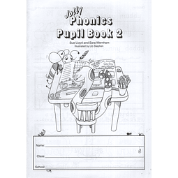 Jolly Phonics 2 Pupil's Book black And White Ed 