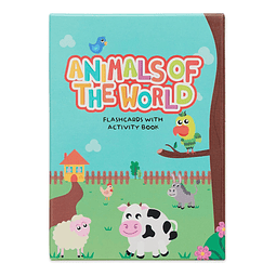 Animals Of The World Flashcards + Activity Book Educard