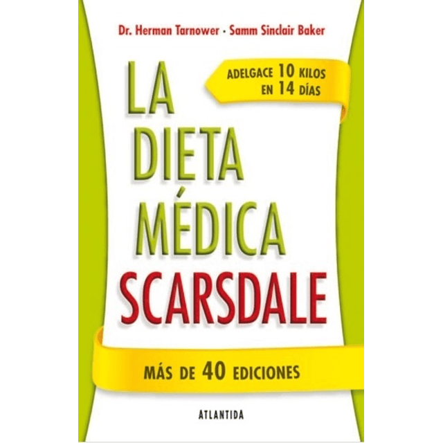 La Dieta Medica Scarsdale Dr Herman Tarnower