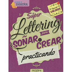 Lettering Para Soñar Y Crear Valores