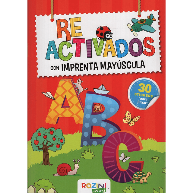 Reactivados Con Imprenta Mayuscula + 30 Stickers