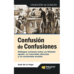 Confusion De Confusiones Jose De La Vega