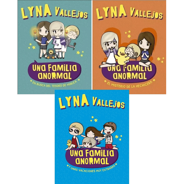 Pack Una Familia Anormal Lyna Vallejos