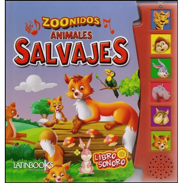 Animales Salvajes Libro Sonoro Latinbooks