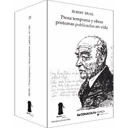 Prosa Temprana Y Obras Postumas Robert Musil