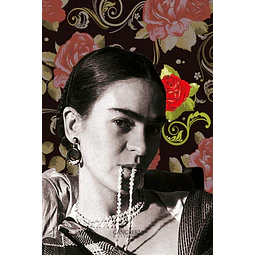 Libro Diario Frida Kahlo Rosas Cangrejo Editores