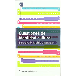 Cuestiones De Identidad Cultural Paul Du Gay Stuart Hall