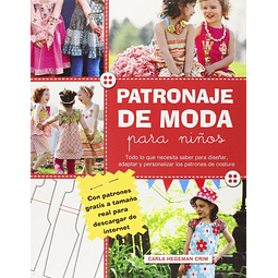 Patronaje De Moda Para Niños Carla Hegeman Crim