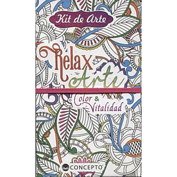 Relax Arte Color Y Vitalidad Concepto