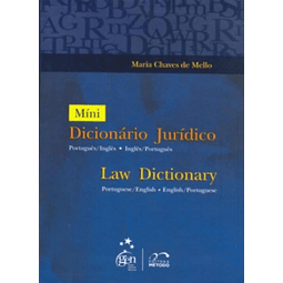 Minidicionario Juridico Law Dictionary Portugues ingles