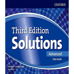 Solutions Advanced Class Audio Cd 03 Ed