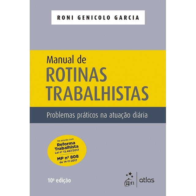 Manual De Rotinas Trabalhistas 10 Ed