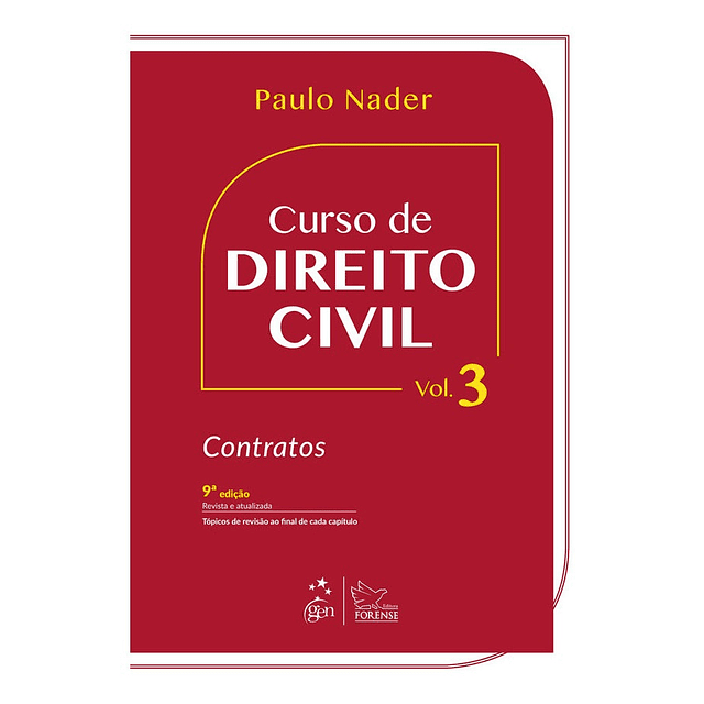 Curso De Direito Civil Contratos Vol 03 09 Ed