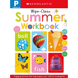 Scholastic Early Learners Pre k Summer Workbook