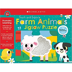 Farm Animals Jigsaw Puzzle Scholastic Early Learners