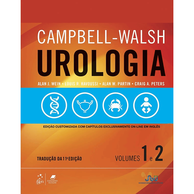 Campbell walsh Urologia 11s Ed 2 Volumes