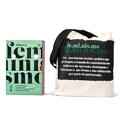 Box Biblioteca Essencial Do Feminismo acompanha Ecobag 
