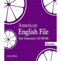 American English File Starter Test Generator Cd rom