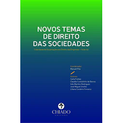Novos Temas De Direito Das Sociedades