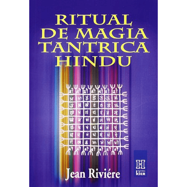 Libro RITUAL DE MAGIA TANTRICA HINDU RUSTICA De RIVIERE JEAN