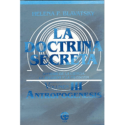 Libro la doctrina secreta volumen 3 De helen blavatsky KIER