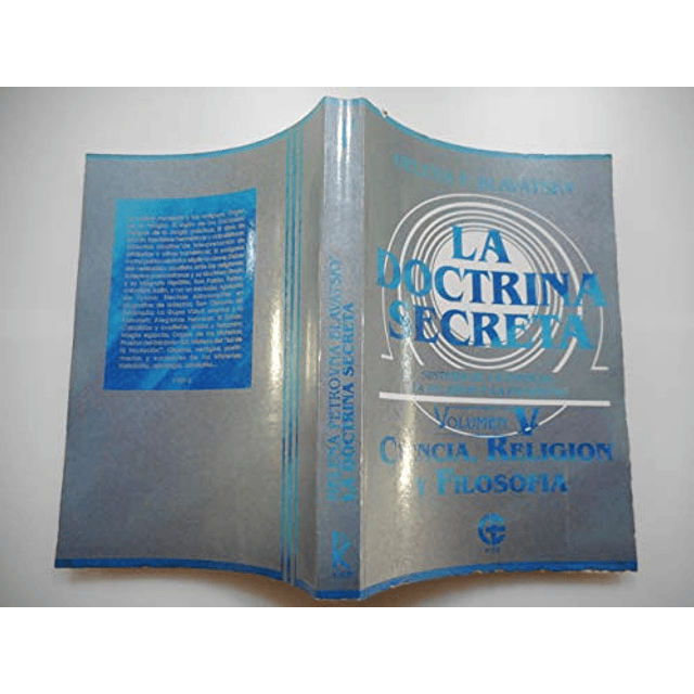 Libro la doctrina secreta volumen 5 De helen blavatsky KIER