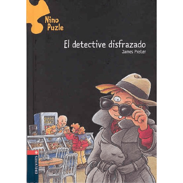 Libro Detective Disfrazado coleccion Nino Puzle cartone 