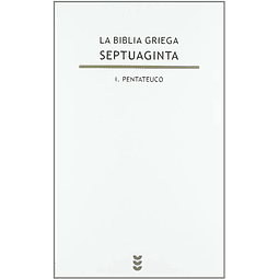 Libro La Biblia Griega Septuaginta 1 De Pentateuco SIGUEME