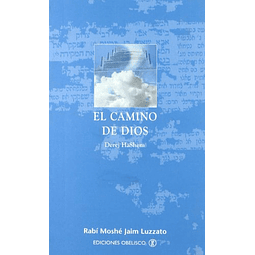 Libro Camino De Dios Derej Hashem rustica Luzzato Rabi Mos
