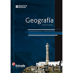 Libro GEOGRAFIA ESPACIOS DE AMERICA ESTRADA CONFLUENCIAS De 