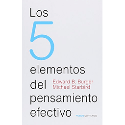 Libro 5 ELEMENTOS DEL PENSAMIENTO EFECTIVO PAIDOS CONTEXTOS 