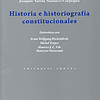 Libro HISTORIA E HISTORIOGRAFIA CONSTITUCIONALES ESTRUCTURAS