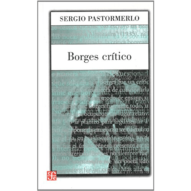 Libro Borges Critico coleccion Tierra Firme Pastormerlo 