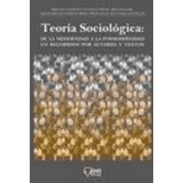 Libro TEORIA SOCIOLOGICA DE LA MODERNIDAD A LA POSMODERNIDAD
