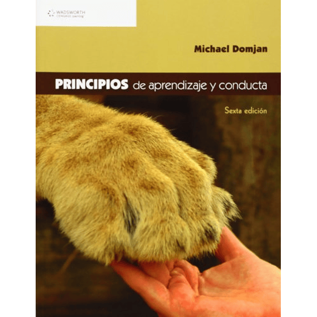 Libro Principios de aprendizaje y conducta De MICHAEL DOMJAN