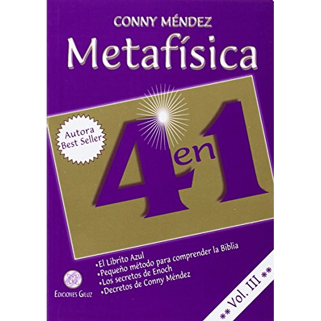 Libro METAFISICA 4 EN 1 VOLUMEN 3 MENDEZ CONNY De Mendez Con