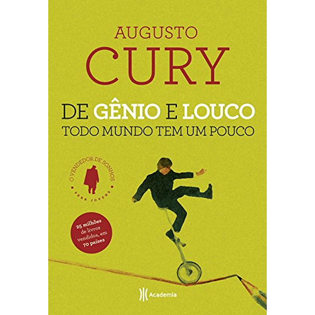 Libro De Gênio e Louco Todo Mundo Tem Um Pouco Em Portugués 
