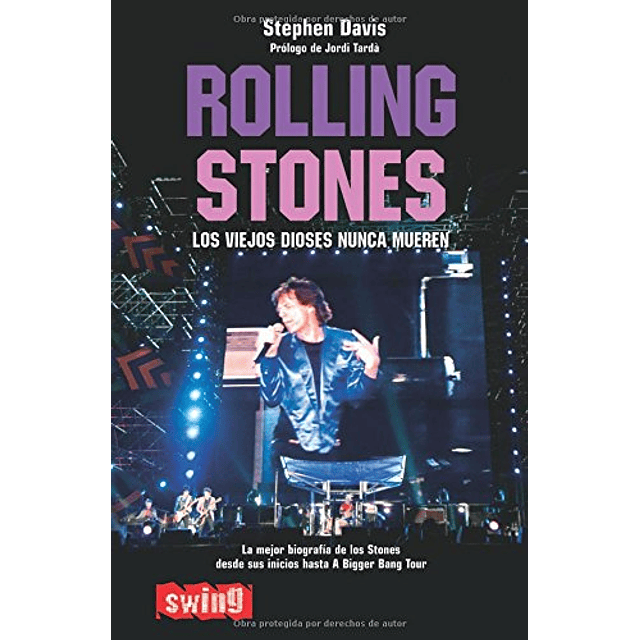 Libro Rolling Stones Los Viejos Dioses Nunca Mueren bolsill