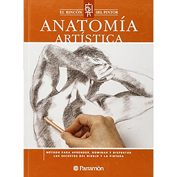 Libro ANATOMIA ARTISTICA RINCON DEL PINTOR CARTONE De Vv Aa 