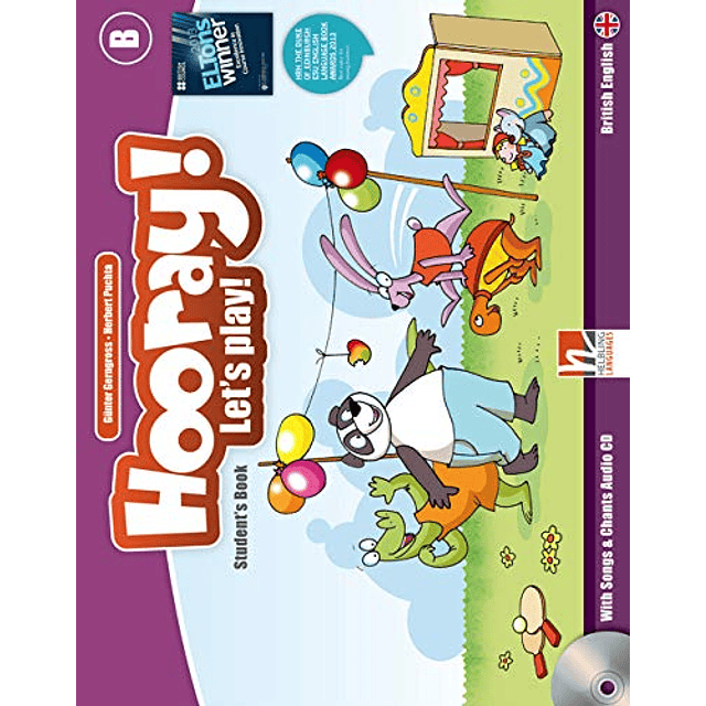 Libro HOORAY LET´S PLAY! B STUDENT´S BOOK WITH SONGS y CHANT