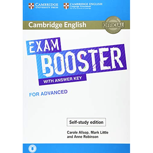 Libro Cambridge English Exam Booster with Answer Key for Adv