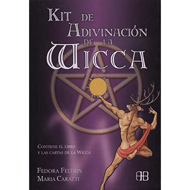 Libro KIT DE ADIVINACION DE LA WICCA LIBRO + CARTAS De Feltr